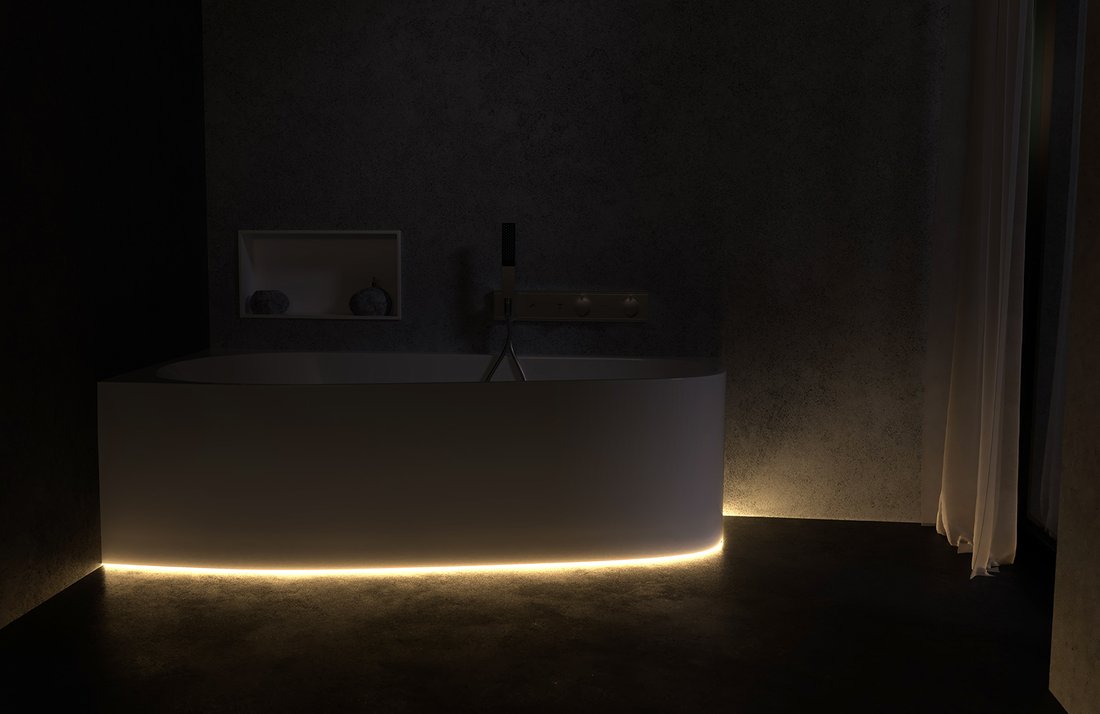 Polysan Monolith LED sfeerverlichting voor bad