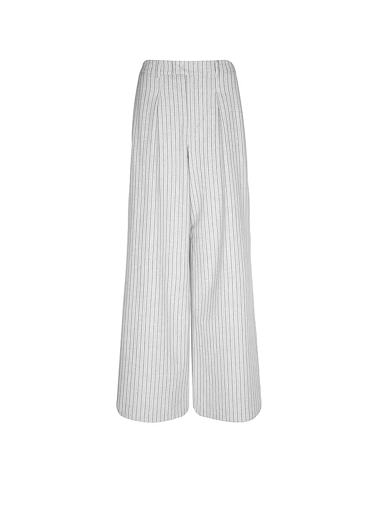 MARC O' POLO DENIM Hose Wide Leg hellgrau
