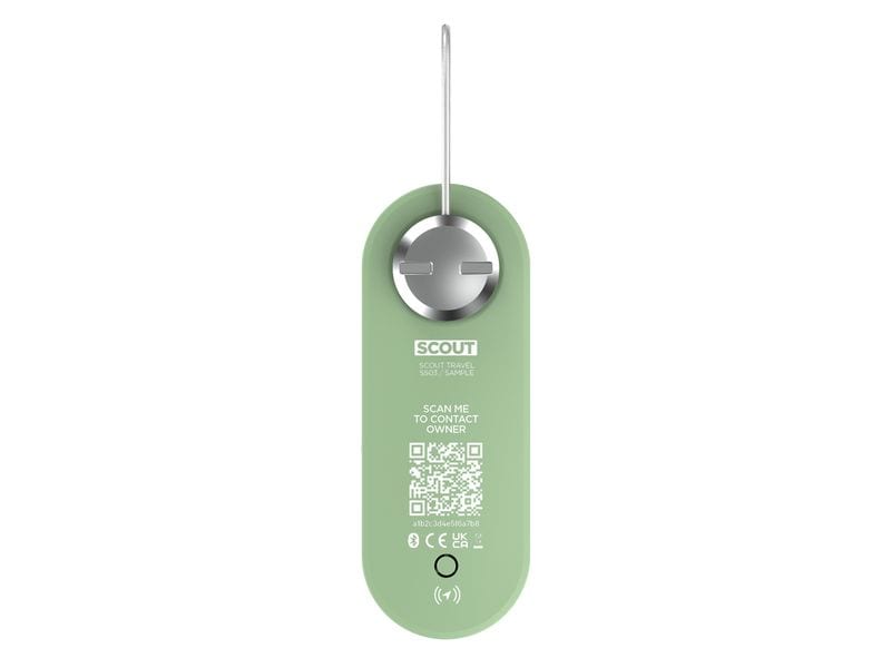 knog. Gepäckanhänger Scout Travel Grün Intelligente Gepäckverfolgung