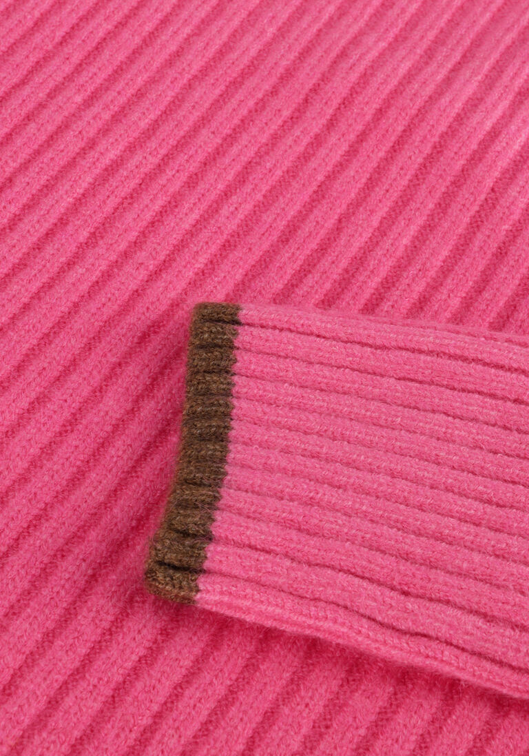 CO\\'COUTURE roze co'couture trui row puff rib knit