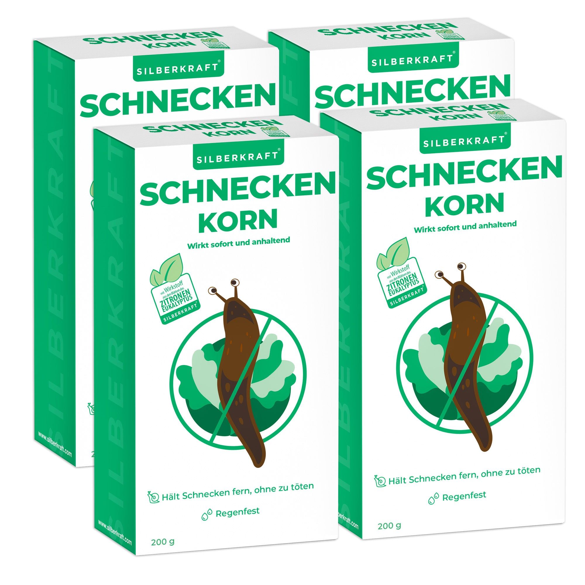 SILBERKRAFT Schneckenkorn gegen Schnecken
