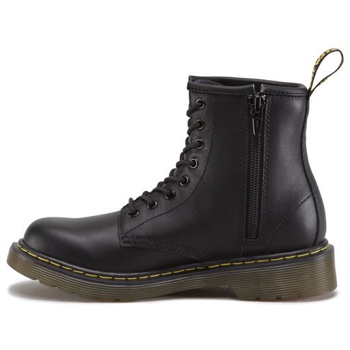 Dr. Martens Junior Leather Ankle Støvle, Sort, 35