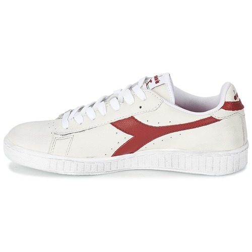 Diadora - GAME L LOW WAXED - Blanc / Rouge