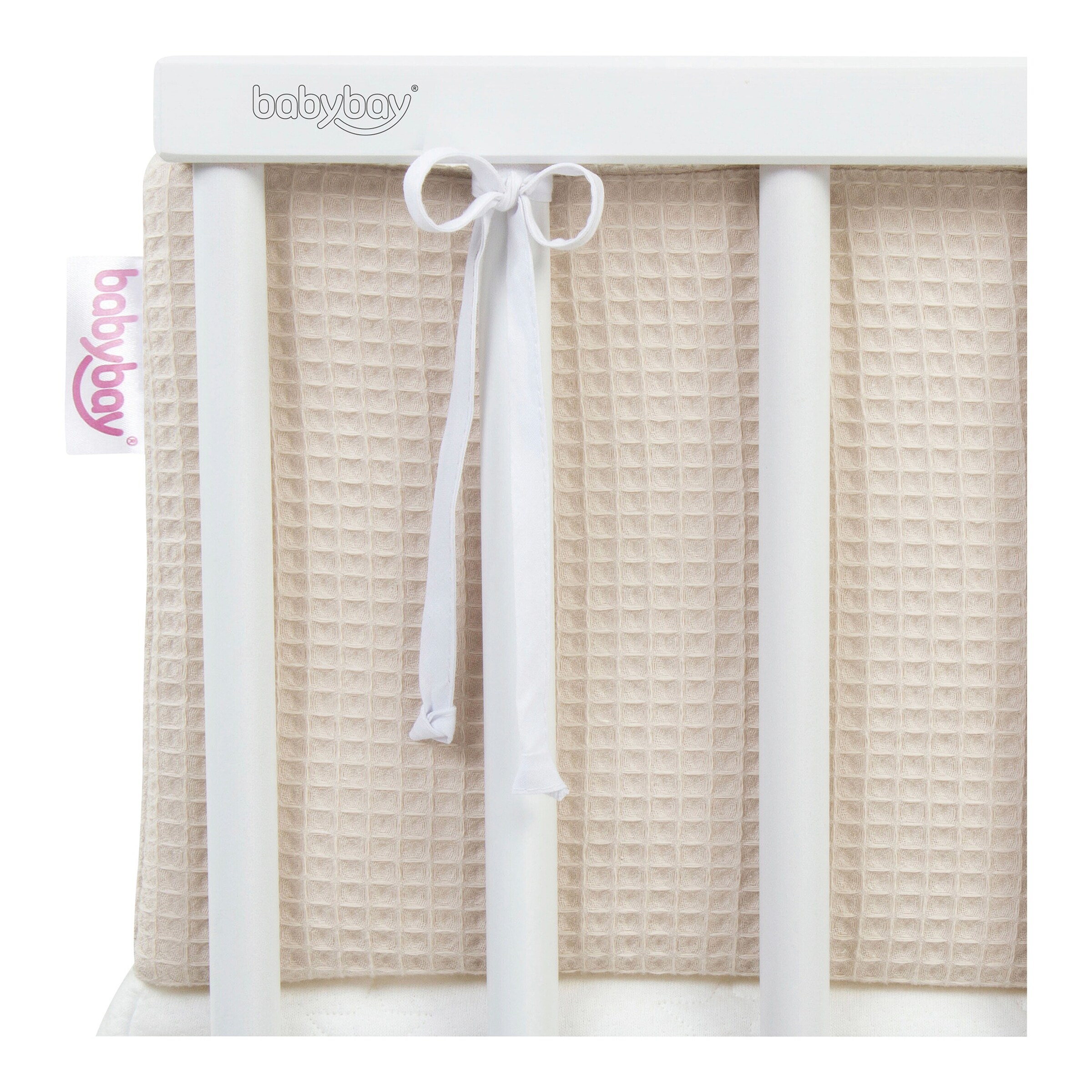 babybay® Nestchen Waffelpiqué passend für Modell Original sand