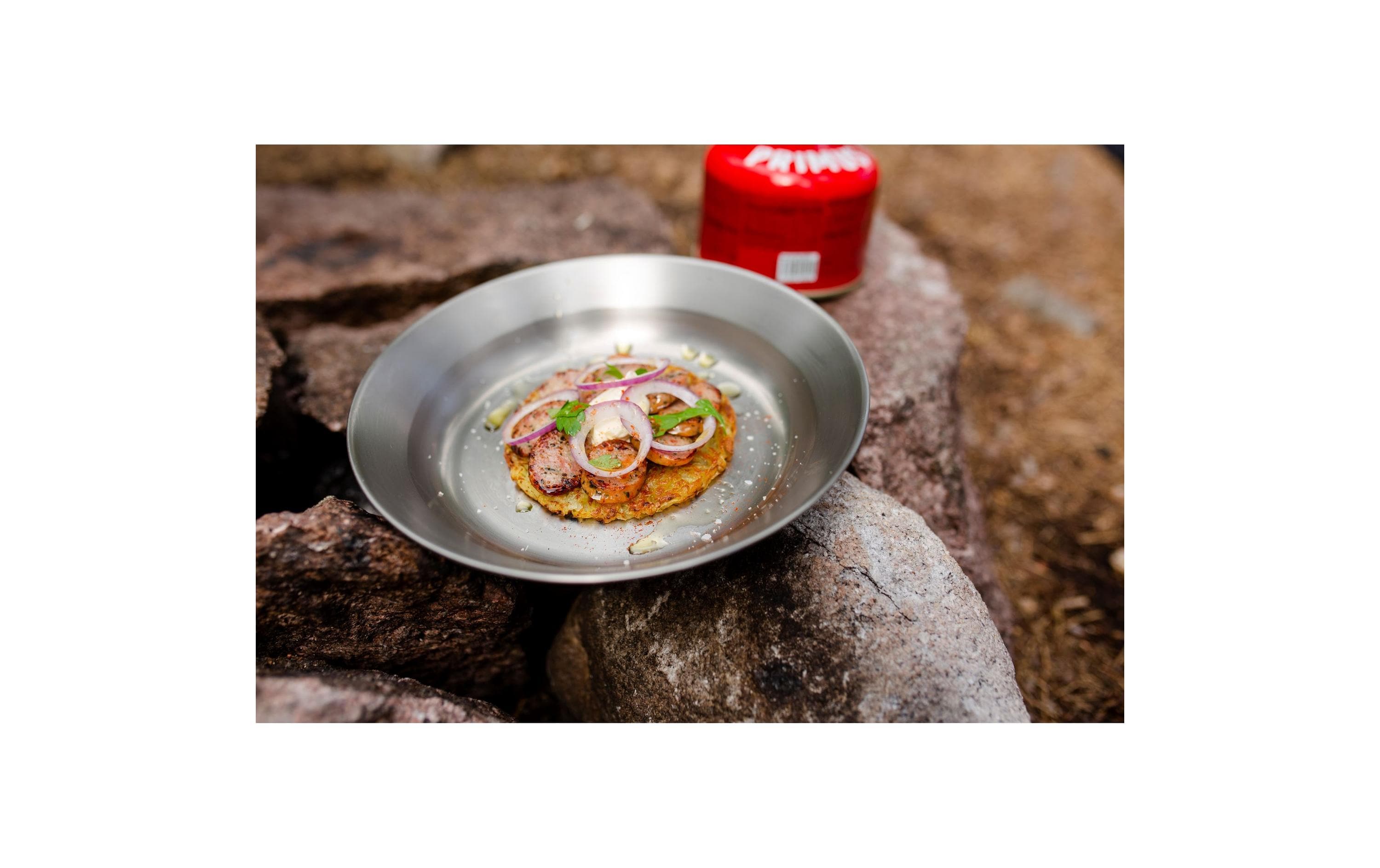 Outdoor-Teller CampFire plate S/SCamping-Teller