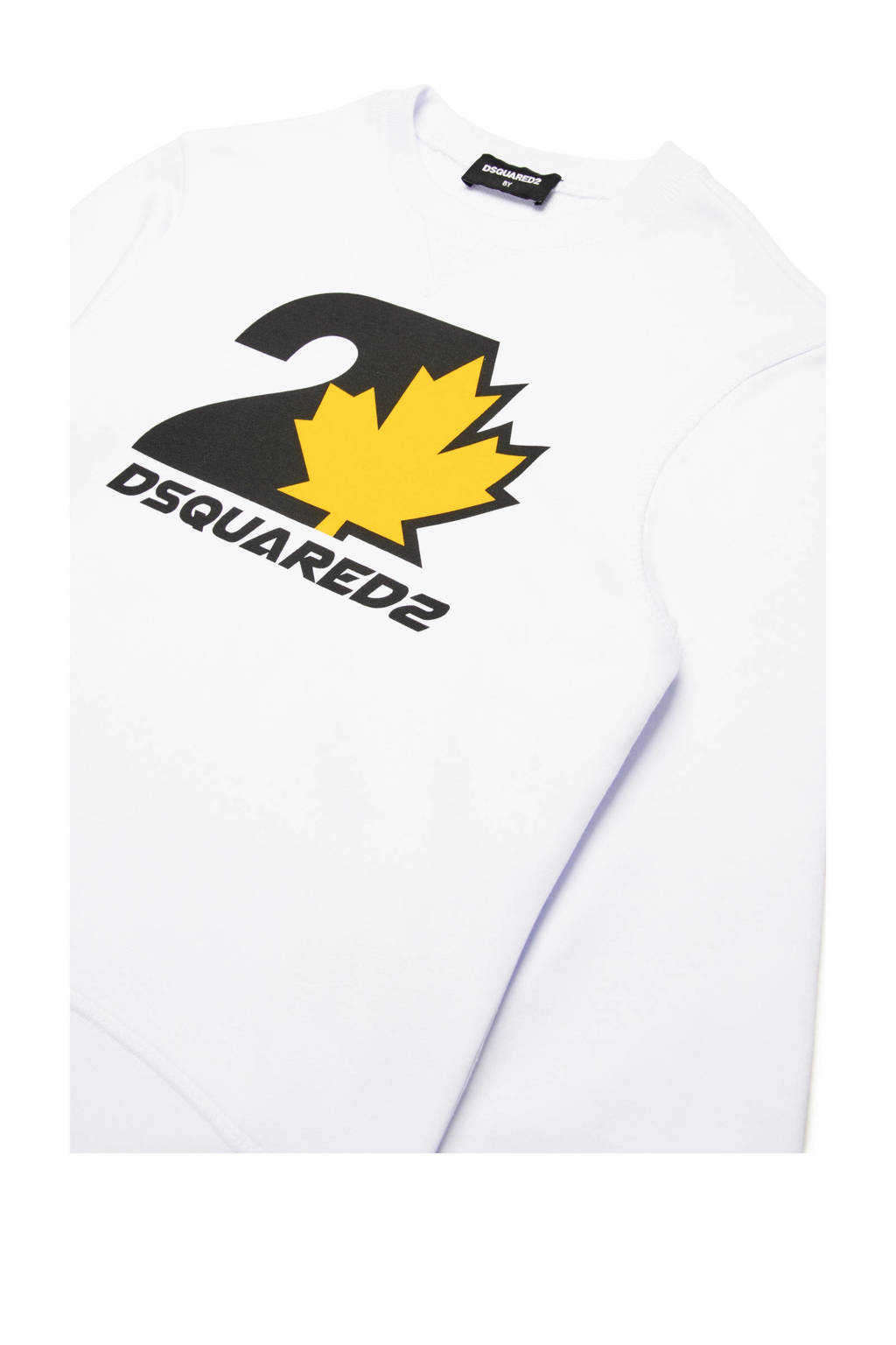 Dsquared2 sweater met printopdruk wit