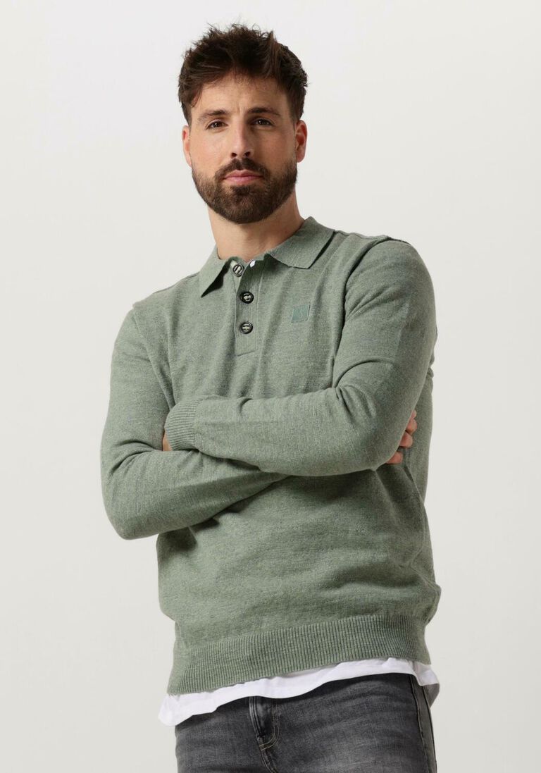 BUTCHER OF BLUE groene butcher of blue polo lt clifden polo