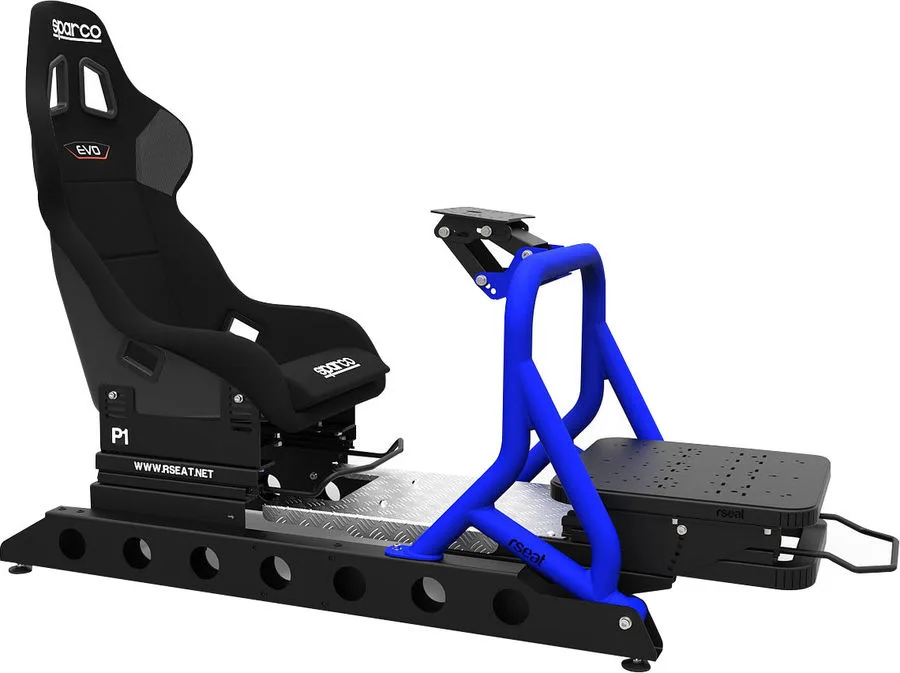 rSeat P1 Bleu Sièges simulation gaming