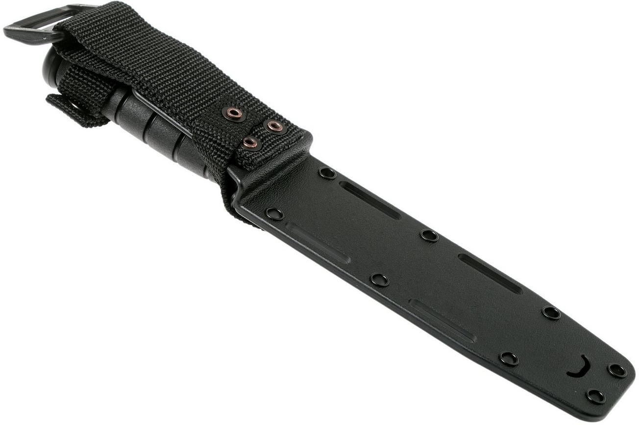 KA-BAR Short 1258, vaststaand mes, kunststof foedraal