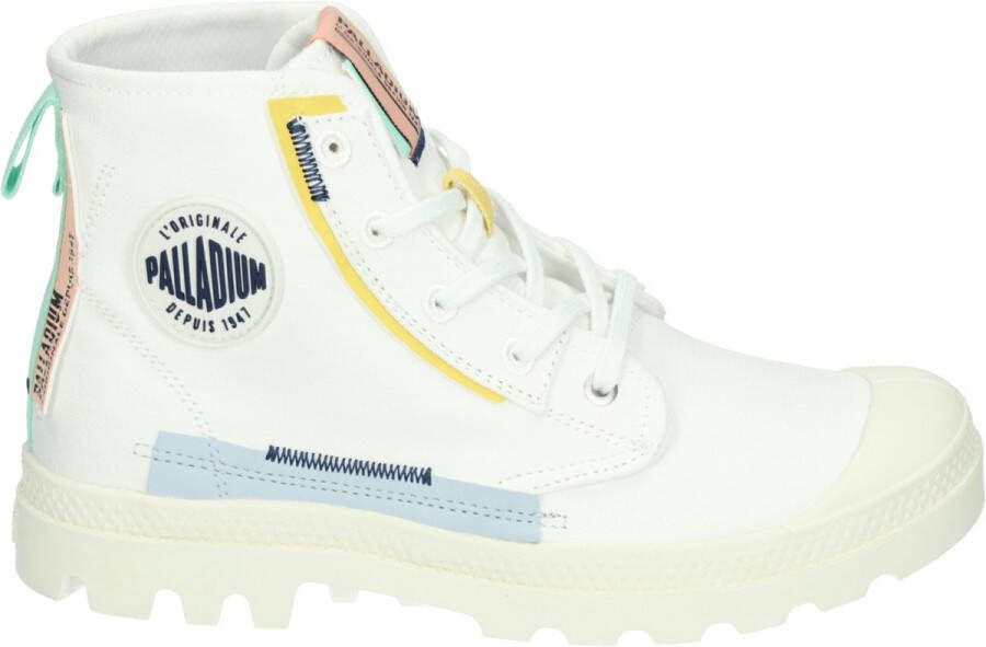 Palladium PAMPA~UNDERLAYER~~~~~~~~~~~~~~ Half-hoge schoenen Wit beige