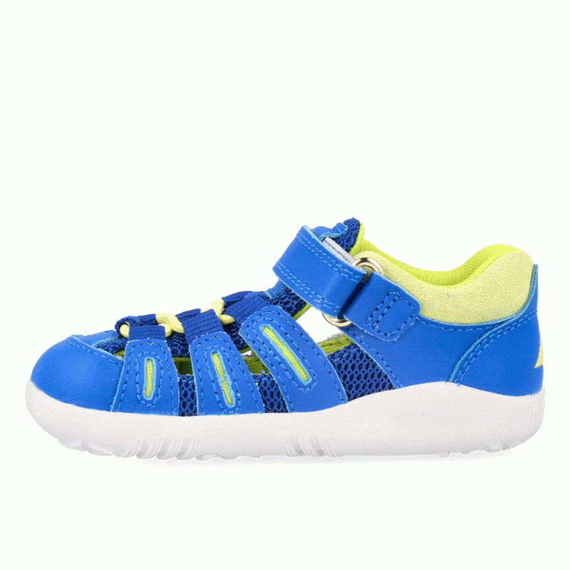 Bobux Bobux Summit Blue Sunny Lime