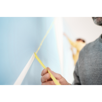 Tesa professional afplaktape indoor geel 25 mm x 25 m