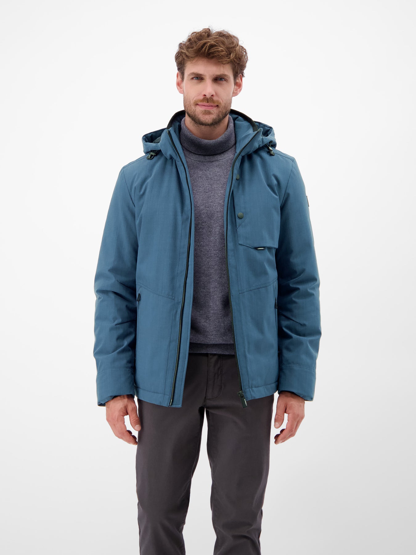 Herren Blouson in Strukturoptik