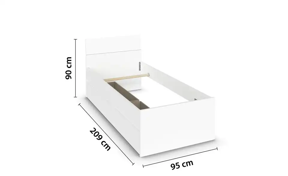 Bettgestell 95 cm 90x200 cm