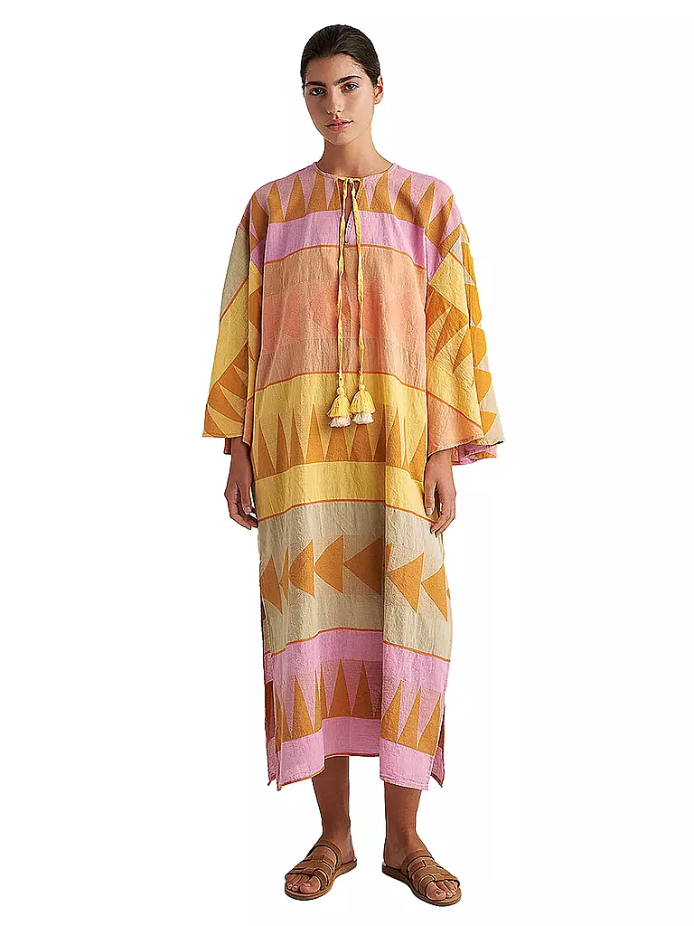 PEARL & CAVIAR Maxikleid ZAKAR orange