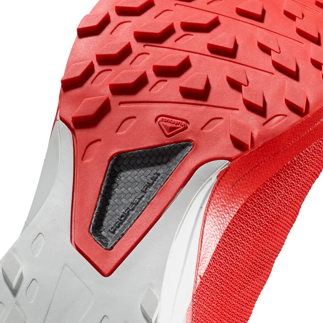 S/LAB SENSE 8  Trailrunning-Schuhe Unisex RacingRed/White/White