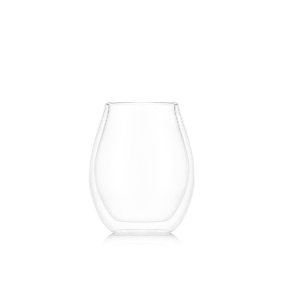 Bodum Sett med med 2 dobbeltveggede vinglass - Syrah,0.45 l SKÅL 0.45 L