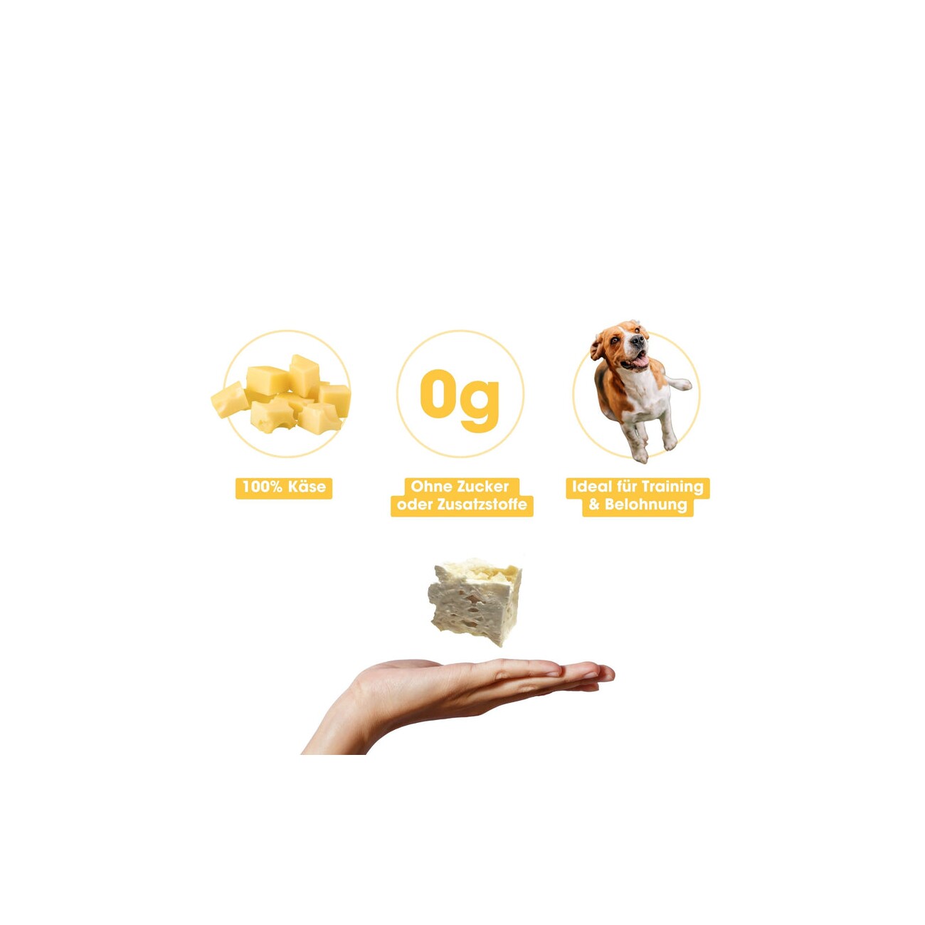 KAUDAS KäsePur Natursnack 2x150 g