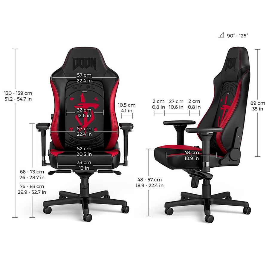 Noblechairs HERO - DOOM Edition