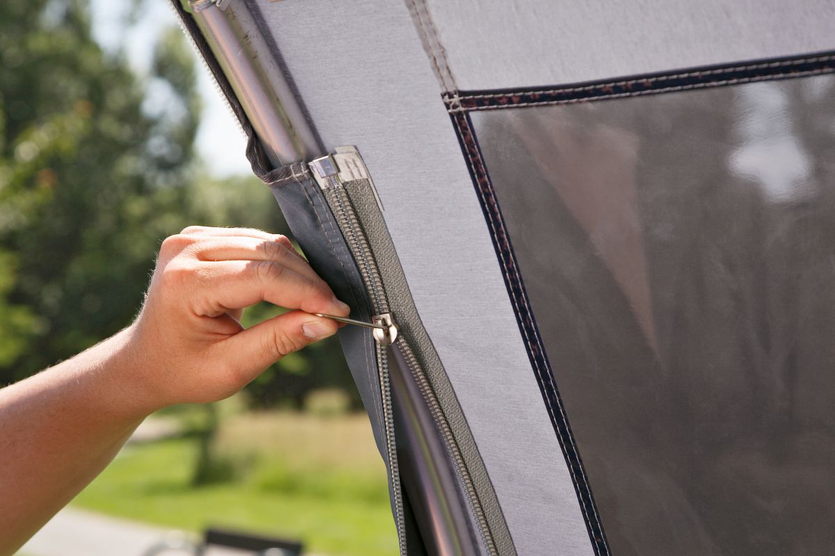 DWT Union Alu II caravanvoortent - 240 x 220 cm