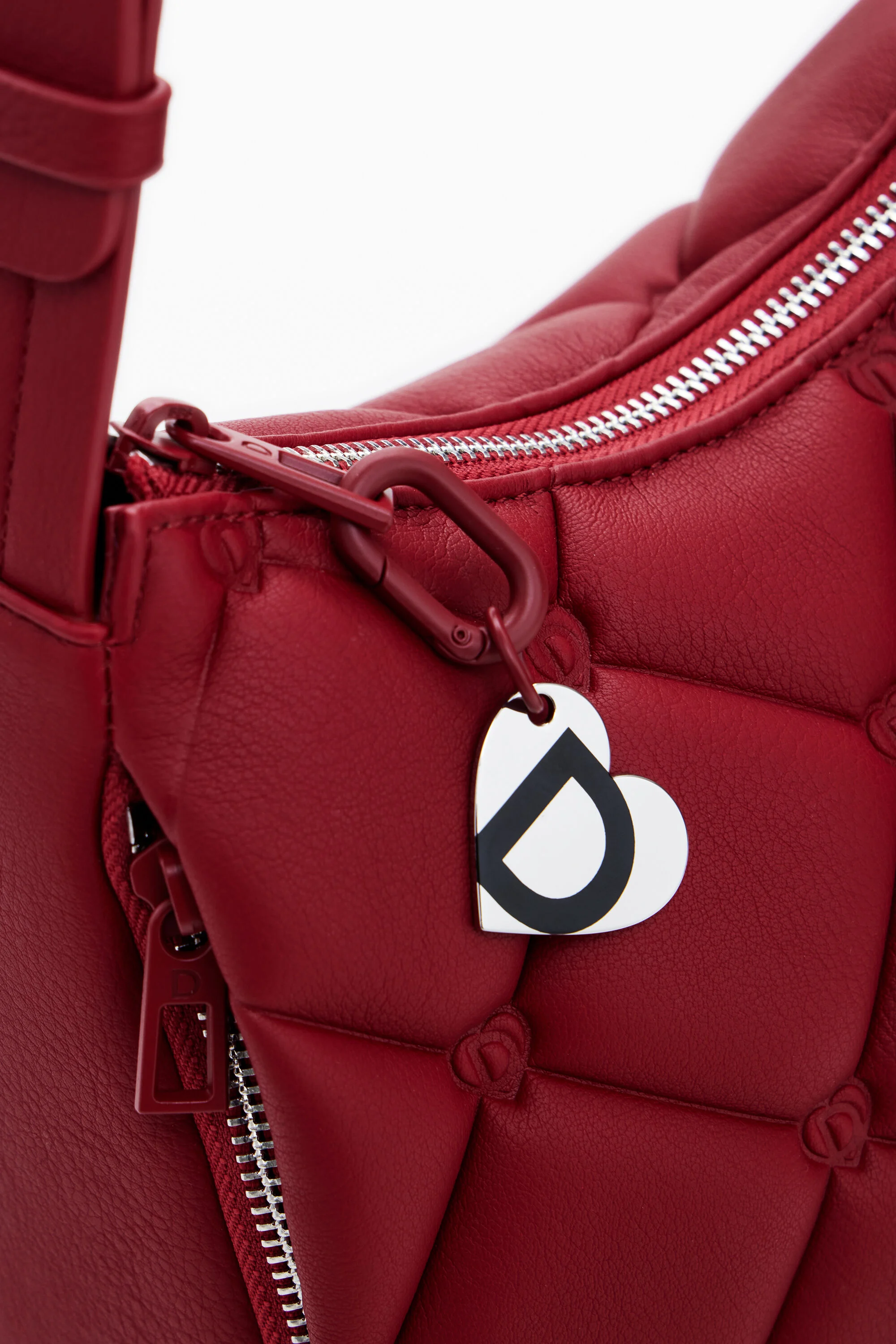 Bolso efecto acolchado M