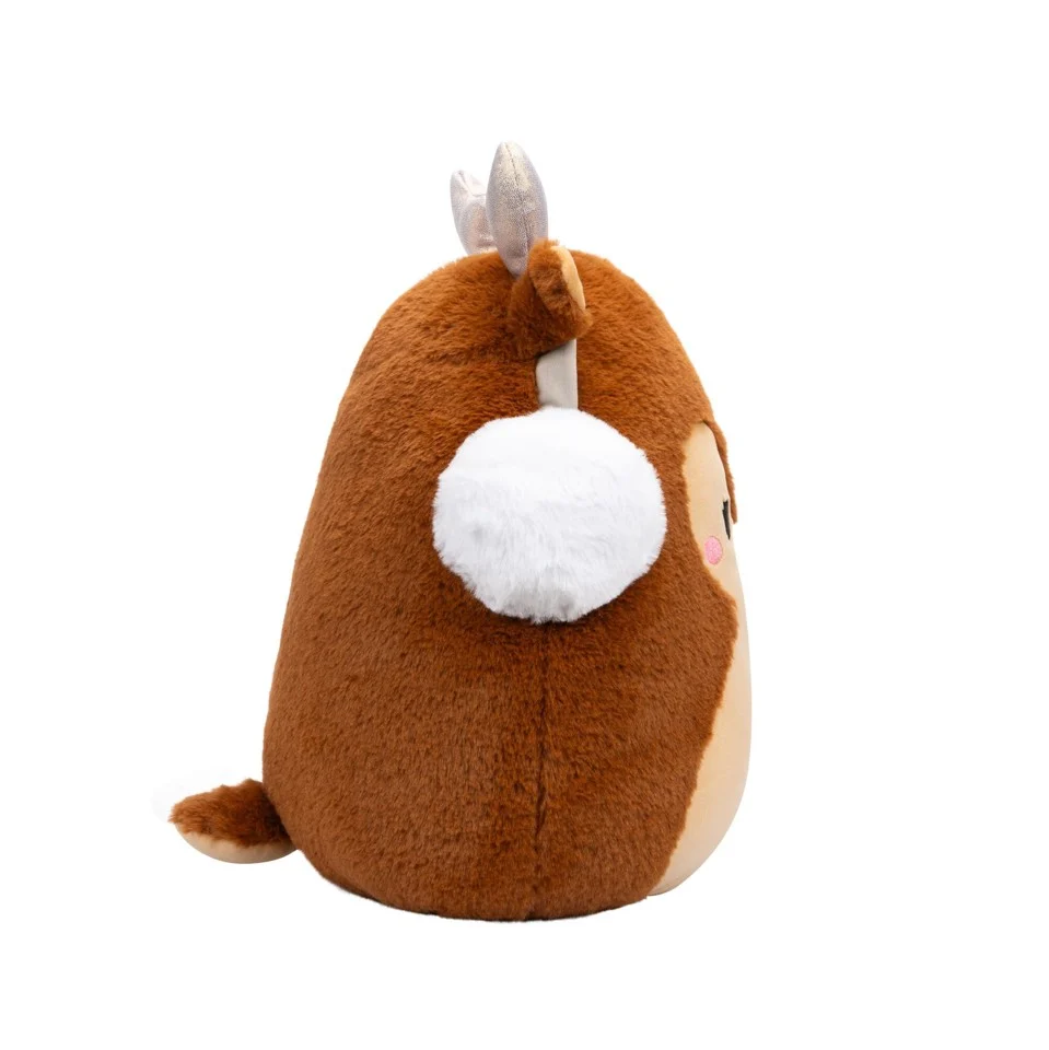 Squishmallows - 30 cm Bamse P21 Fuzz A Mallows - Darla Reindeer