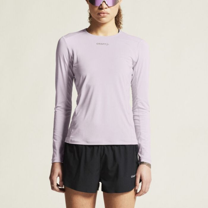 Craft Dame Trøjer Adv Essence LS Tee Lilla