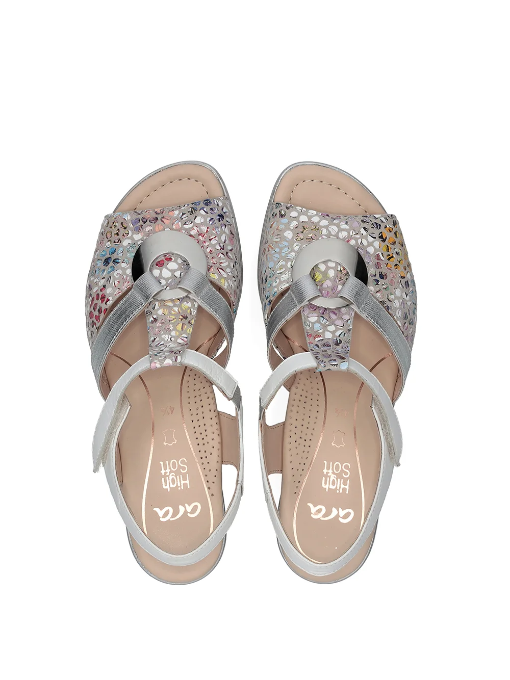 Sandalette Lugano sasso weiß
