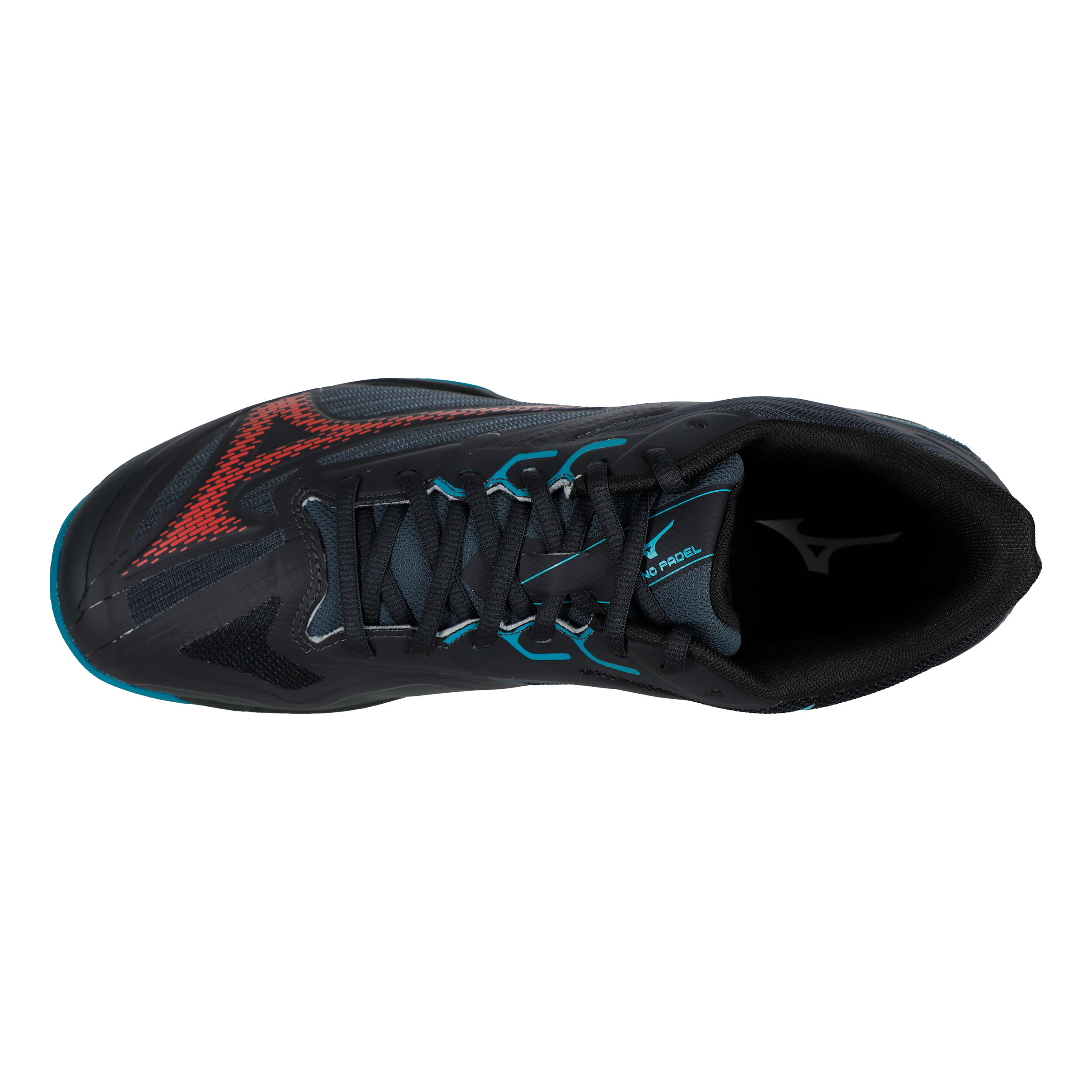Mizuno Wave Exceed Light Chaussures Padel Hommes - Bleu Foncé , Corail
