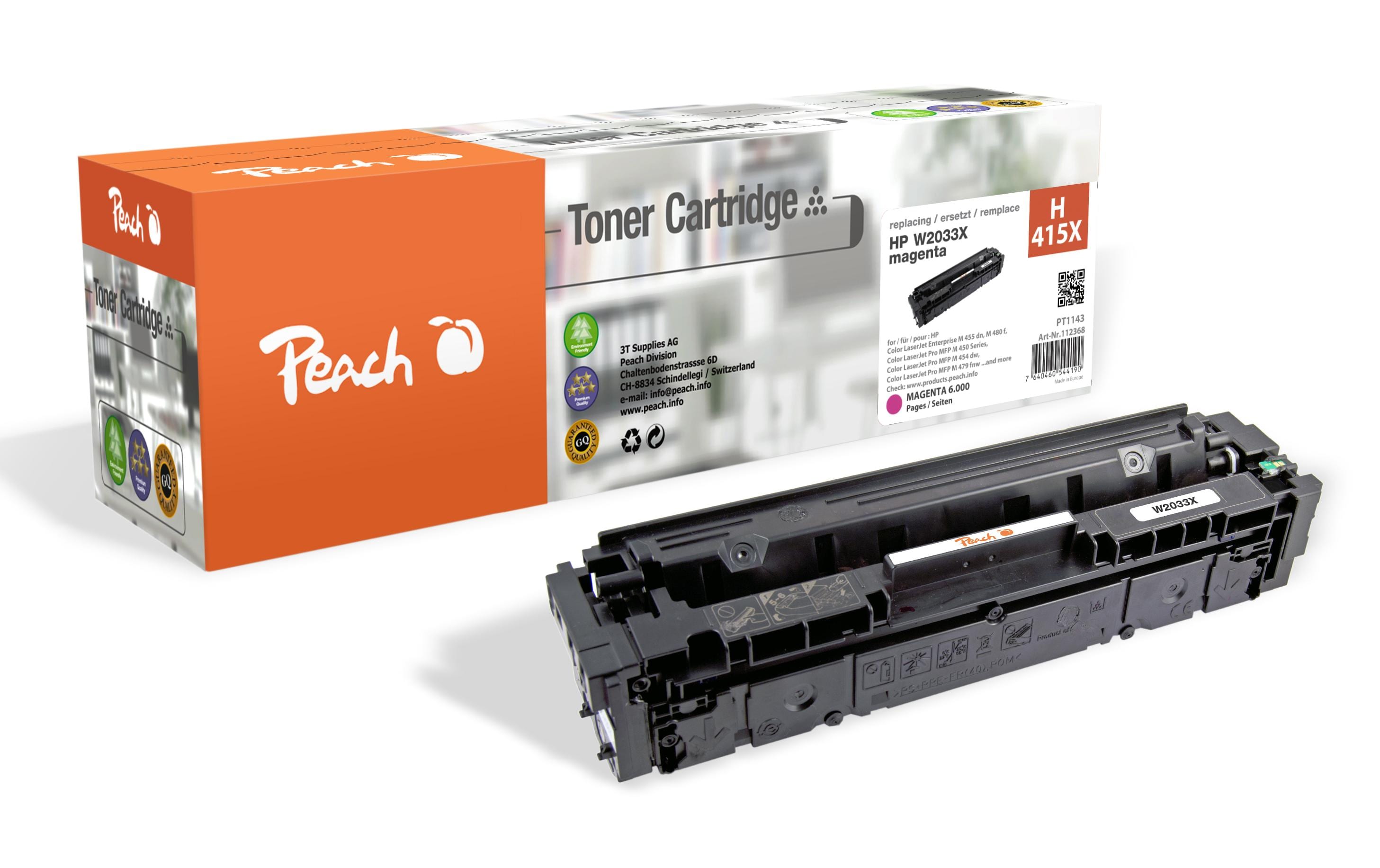 Toner HP Nr. 415X / W2033X Magenta<br>Druckerpatrone: Magenta