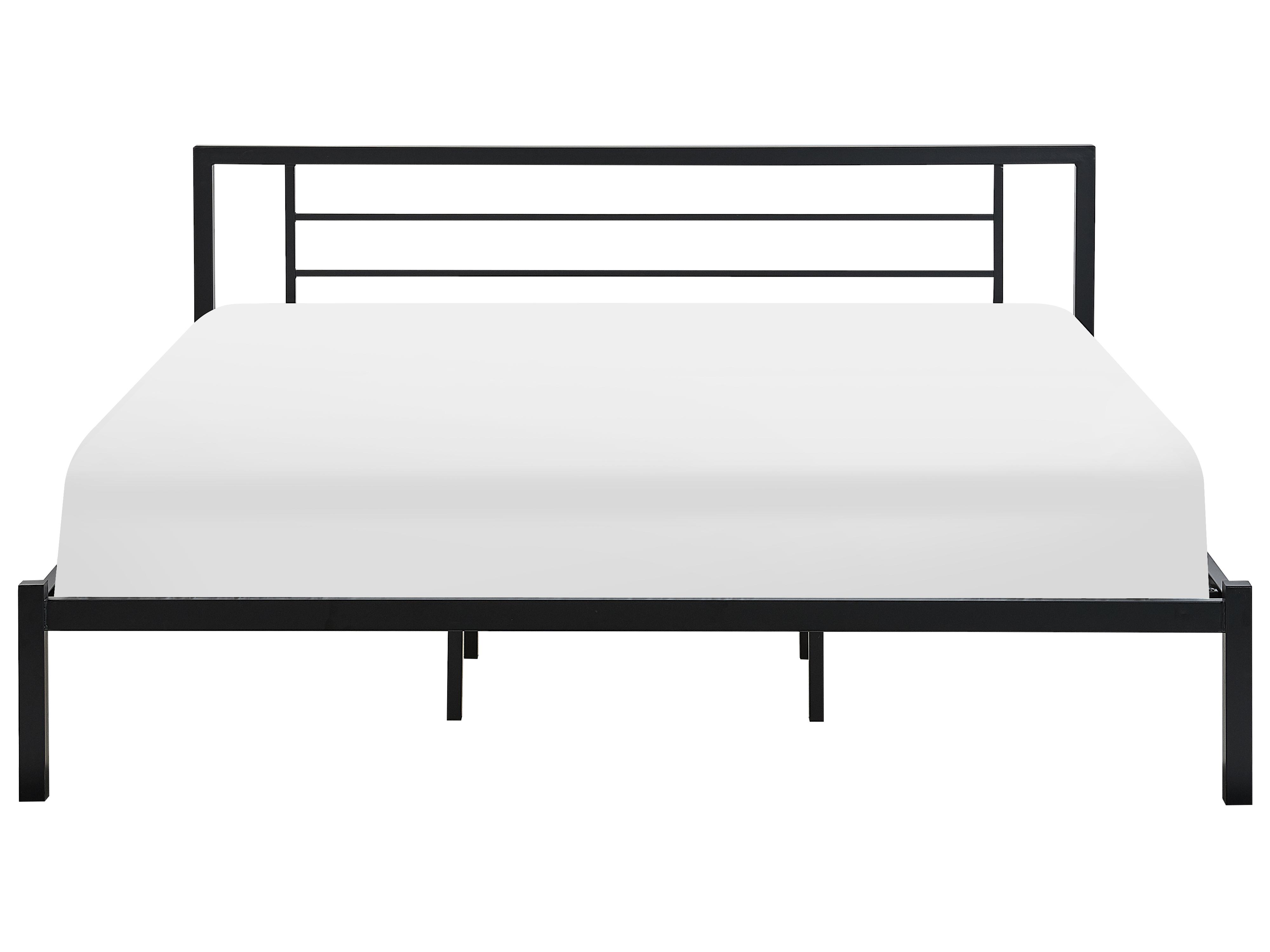 Bed Metaal CUSSET 180 x 200 cm Zwart
