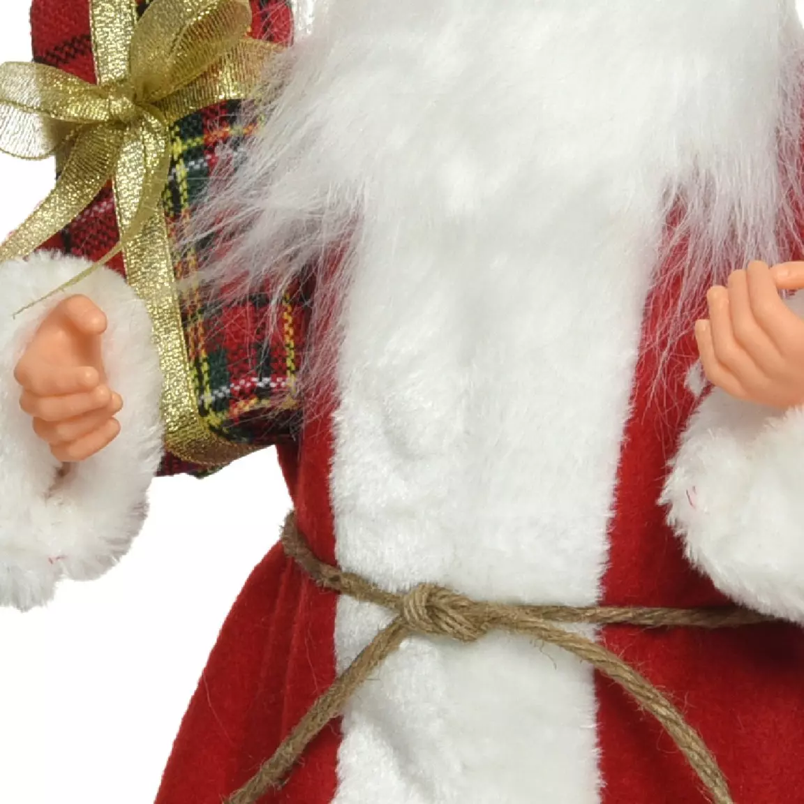 Père Noël déco Traditionnel (H20 cm) Stan