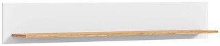 WandboardAshton Ashgray matt/ Eiche Riviera-Holzoptik 150x25x22 cm