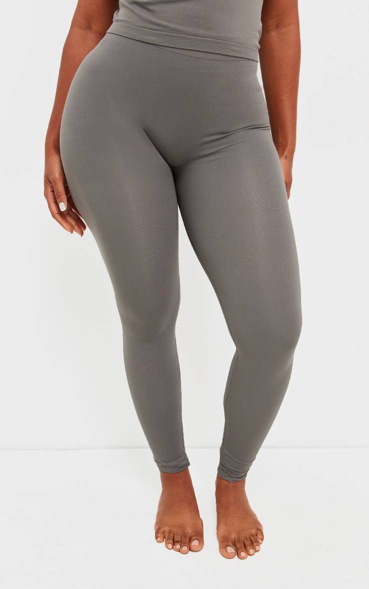 Charbon Legging Sans Couture Stretch Sculptant