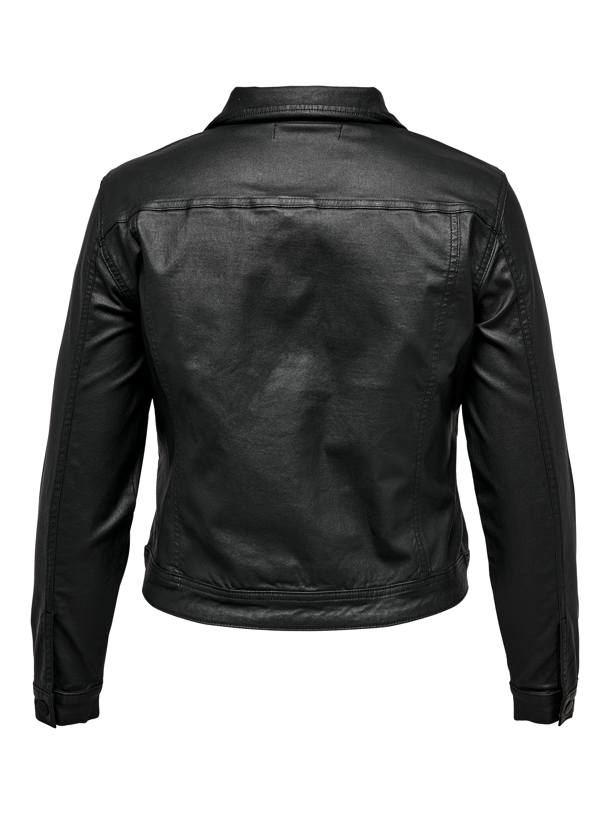 ONLY CARMAKOMA Lederimitatjacke »CARWESPA LIFE COATED DNM JACKET«