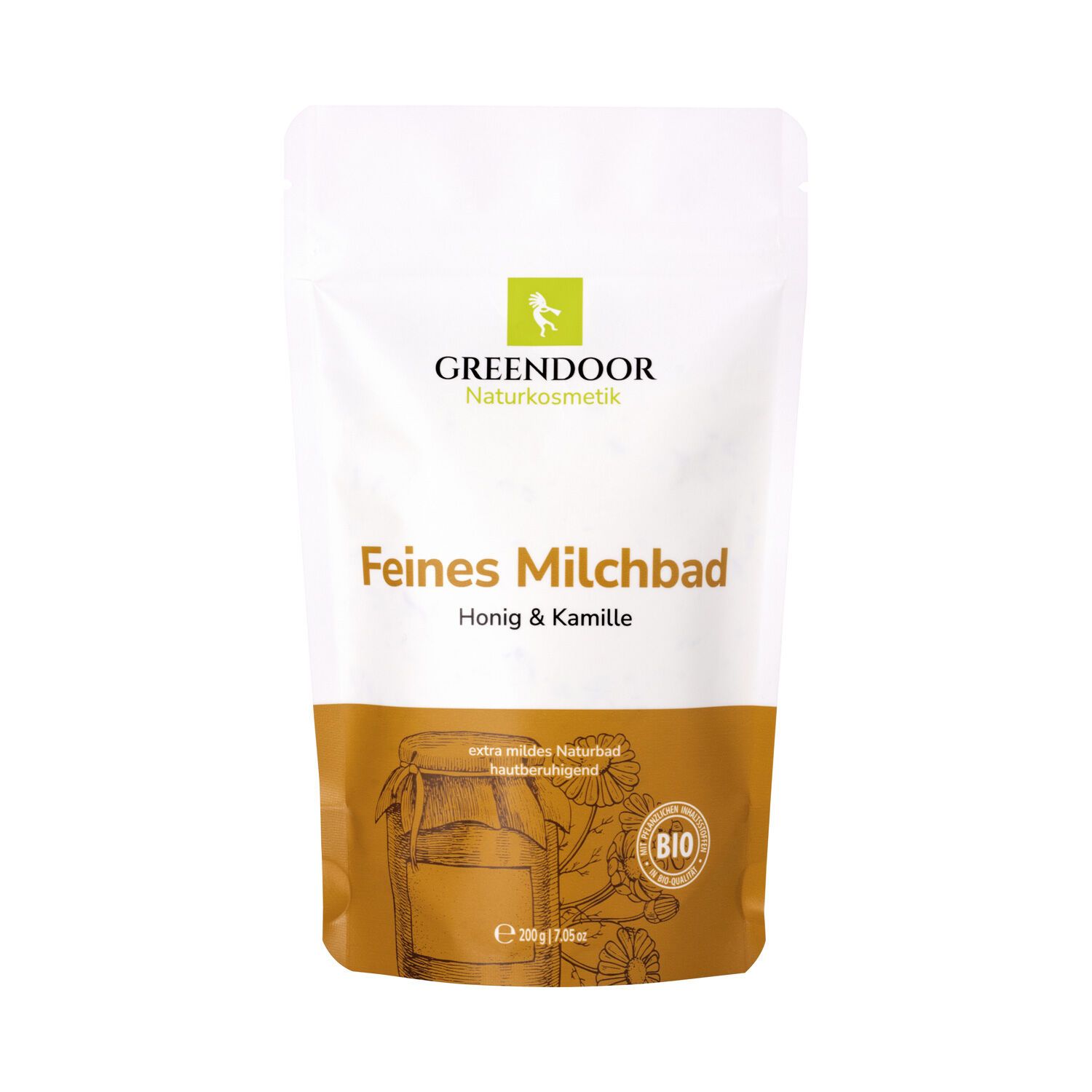 GREENDOOR Milchbad Honig Kamille