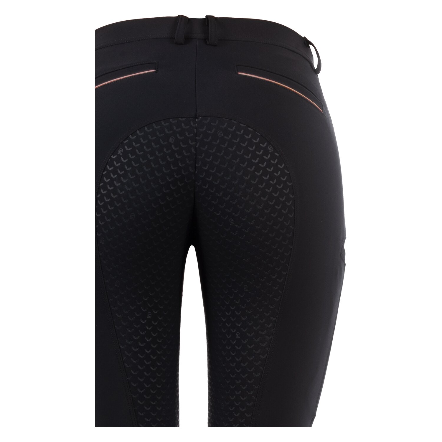 Cavallo Gesäßeinsatz-Reithose CAVALCHEYENNE GRIP MOBILE - black