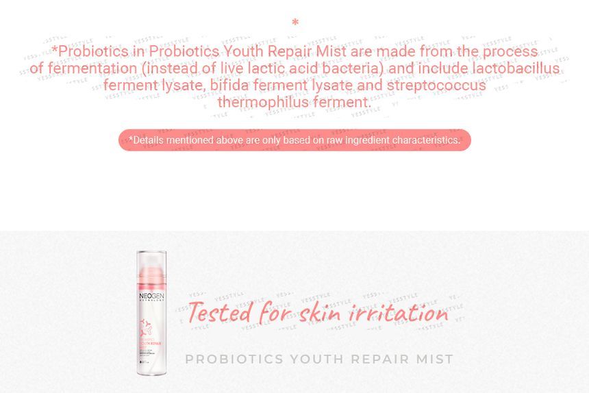 NEOGEN - Probiotica Jeugd Herstellende Mist