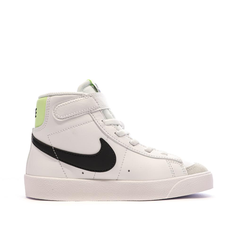 Nike Baskets Blanches/Noires Garçon Nike Blazer Mid '77