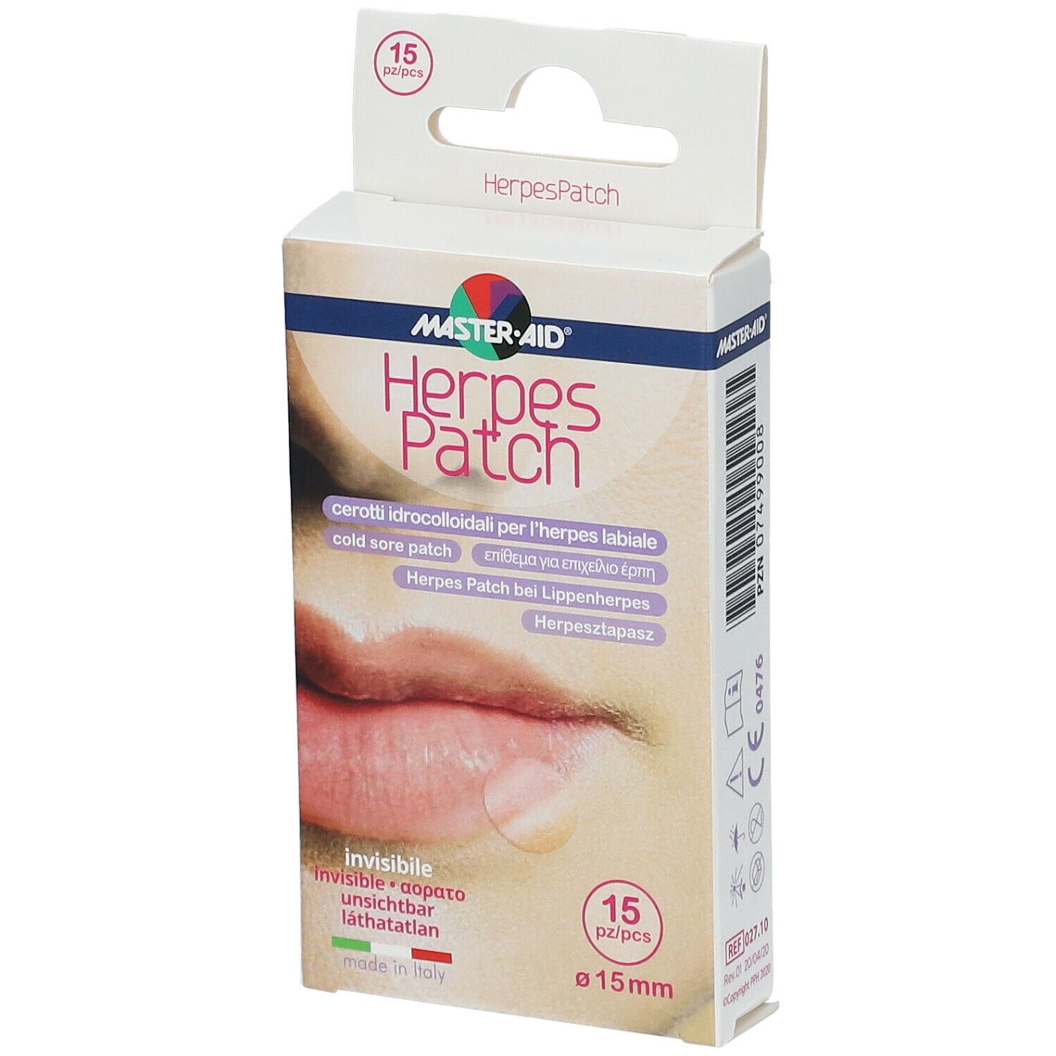 Herpespatch bei Lippenherpes