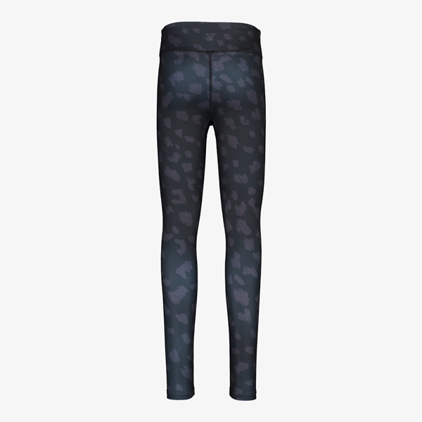 Osaga meisjes sportlegging met luipaardprint zwart
