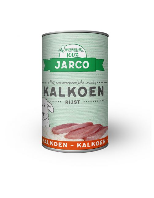 Jarco Dog Blikvoeding 400 g - Hondenvoer