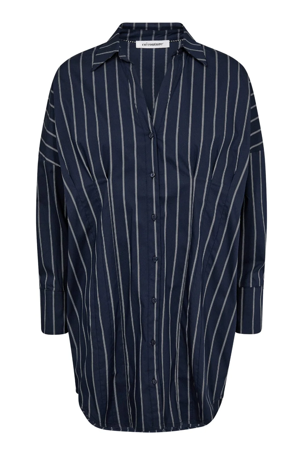 Co´Couture Sebicc Stripe Pleat Shirt 35625