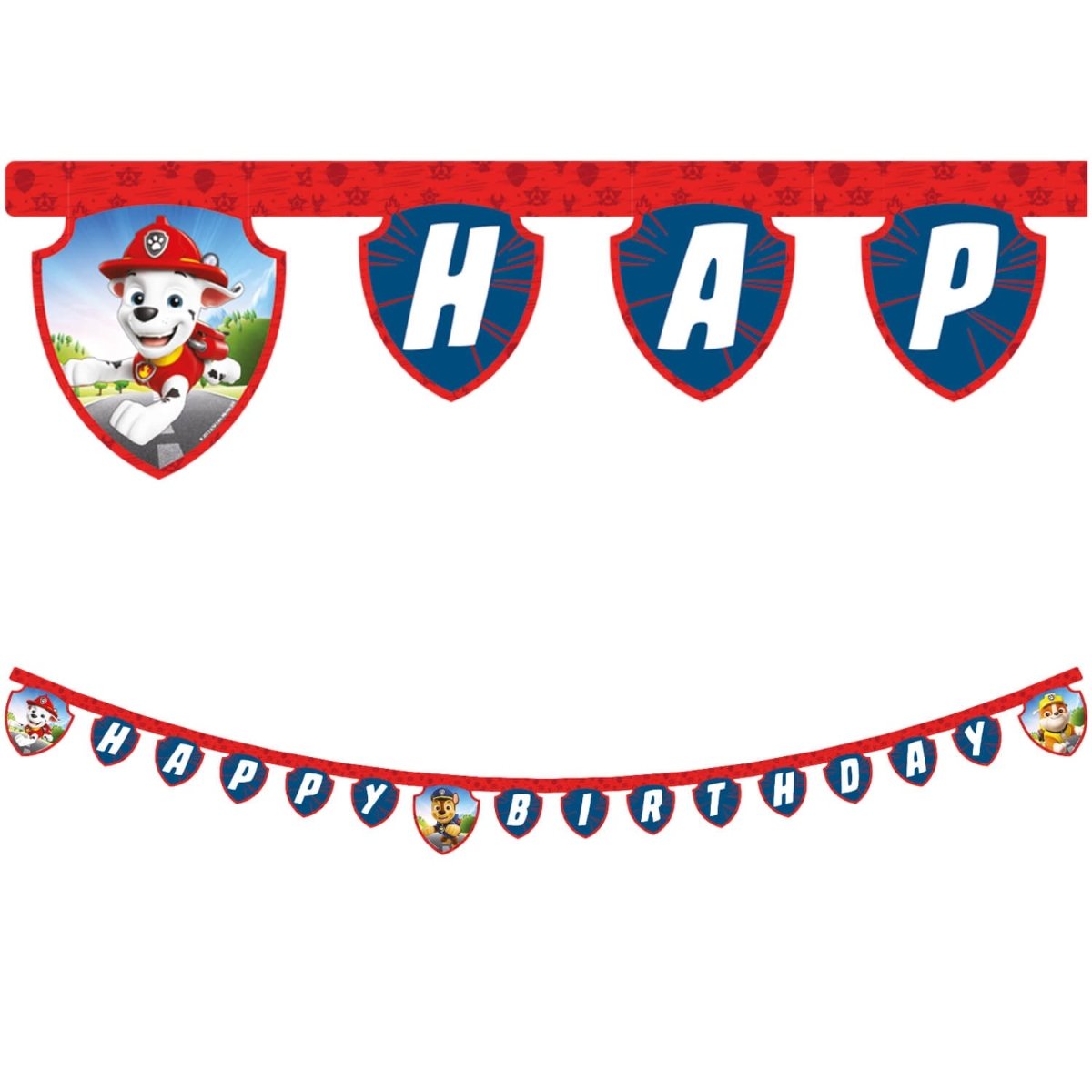 Paw Patrol Letterslinger Happy Birthday 2m