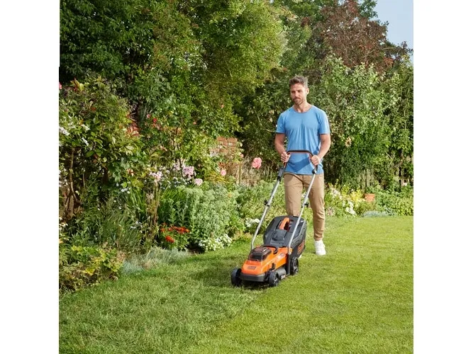 Black & Decker BCMW3336N, Skubbe plæneklipper, 300 m², 33 cm, 2,5 cm, 6,5 cm, 35 L