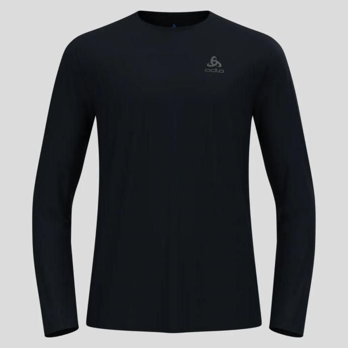 Odlo Herre Trøjer Crew Neck Zeroweight LS Tee Sort