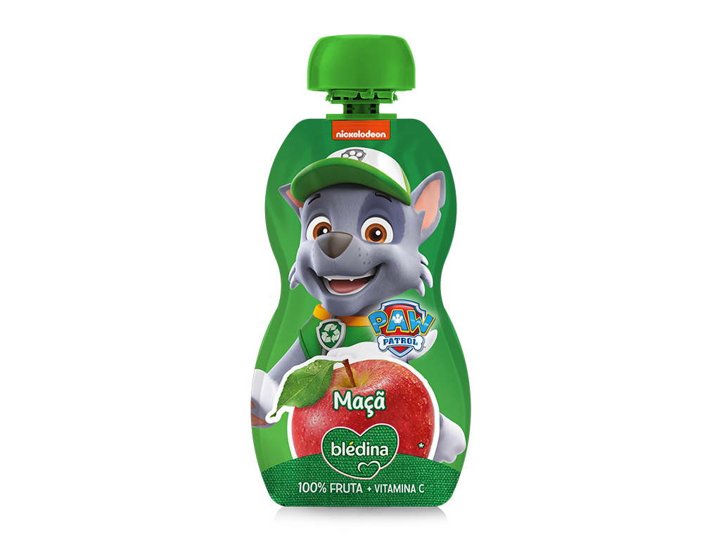 SAQUETA FRUTA BLEDINA ROCKY MAÇÃ 100G