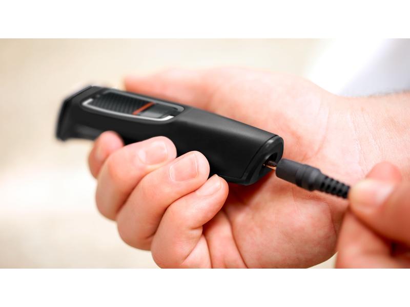 Philips Multihaarschneider Series 3000 MG3740/15 Multihaarschneidemaschine 9-in-1, für Gesicht und Haare