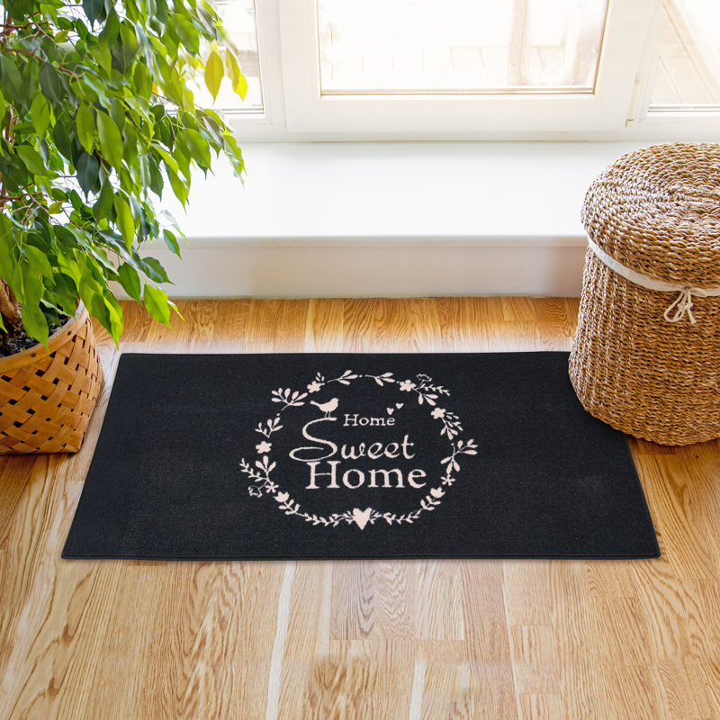 Tapis antidérapant 'Home sweet home'