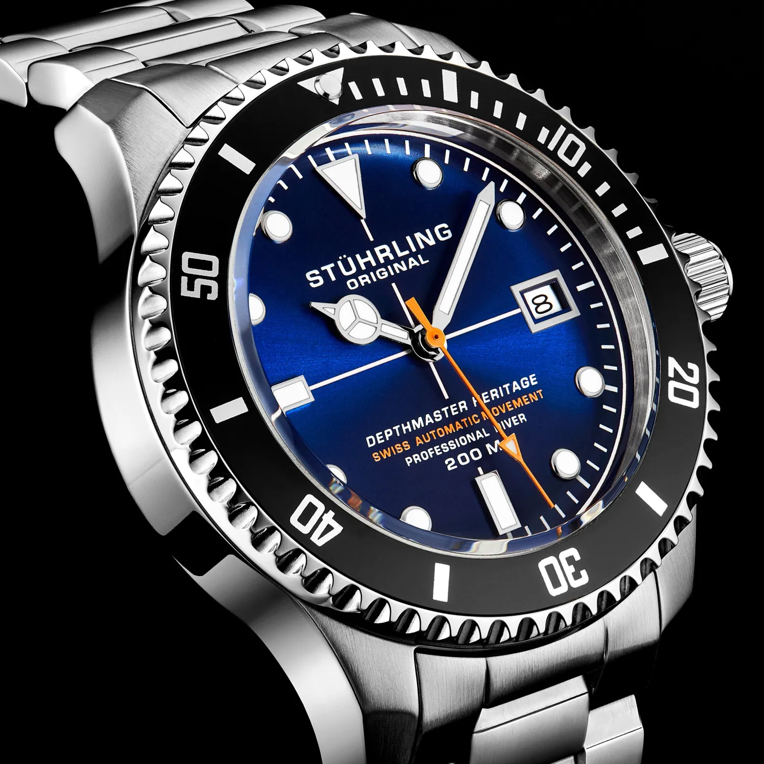 Stührling Swiss Movement Automatic Depthmaster 883H.03